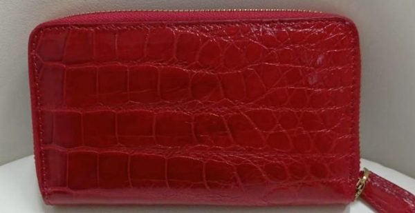 Zippy Long Wallet : Crocodile leather – Jira Bangkok
